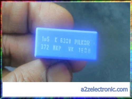 1 5 Mfd 630 Vdc 1u5K630V MKP 372 MPP BOX CAPACITOR PILKOR
